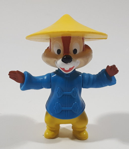 1994 McDonald's Happy Meal Mickey & Friends Epcot Center Adventure At Walt Disney World Chip and Dale Chip 2 1/2" Tall Toy Figure