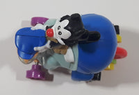 1993 Warner Bros. Animaniacs Yakko Riding Ralph Cartoon Characters Toy Vehicle McDonald's Happy Meal
