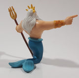 Disney The Little Mermaid King Triton 3 5/8" Tall Toy Figure