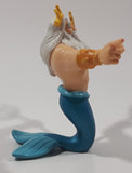 Disney The Little Mermaid King Triton 3 5/8" Tall Toy Figure