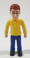 Kid Connection Dad Father Yellow Shirt Blue Pants Man 3 1/4" Tall Toy Figure