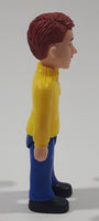 Kid Connection Dad Father Yellow Shirt Blue Pants Man 3 1/4" Tall Toy Figure