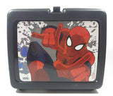 Thermos Marvel Spider-Man Black Plastic Lunch Box Container