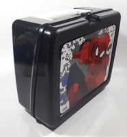 Thermos Marvel Spider-Man Black Plastic Lunch Box Container