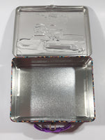 Disney Pixar Cars Radiator Springs Classic Embossed Tin Metal Lunch Box Container