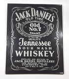 Jack Daniel's Old Time Old No. 7 Brand Quality Tennessee Sour Mash Whiskey 16 3/4" x 19 5/8" Black Framed Sign