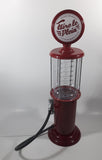 Rare Red Version Open 24 Hours Fill'er Up Filling Station Vintage Style Gas Pump Shaped Plastic Beverage Drink Liquor Dispenser
