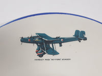 Antiques T.C. Green & Co Ltd Church Gresley Early Military Fighter Airplanes Ceramic Pottery Saucer Plate and Mug Cup Soup Bowl with Handle Made in England
