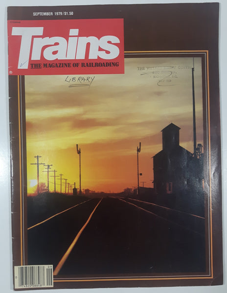 Vintage 1979 September Trains The Magazine of Railroading