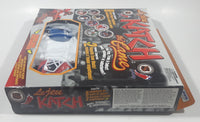 1998 NHL Katch The Game Medallion and Magnetic Goalie Helmet Set Vancouver Canucks and  Edmonton Oilers New In Box Previously Opened