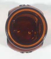 Vintage 4 oz Marmite Amber Glass Jar 2 1/2" Tall