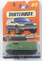 1998 Matchbox Mission Missile Launcher Army Green Die Cast Vehicle New in Package