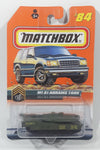 1998 Matchbox M1 A1 Abrams Tank Army Green Die Cast Vehicle New in Package