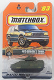 1998 Matchbox M2 Bradley Tank Army Green Die Cast Toy Car Vehicle New in Package