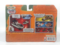 1998 Matchbox Mission Bravo Water Dragon Boat Army Green Die Cast Vehicles and Figures Set 32870 New in Package