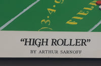 "High Roller" By Arthur Sarnoff 16" x 20" Hardboard Wood Plaque
