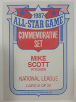 1988 Topps 1987 All-Star Game Commemorative Set MLB Baseball Trading Cards (Individual)