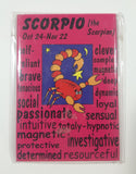 Scorpio Horoscope Zodiac Astrology Sign Symbol 2 1/2" x 3 1/8" Fridge Magnet