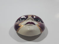 Opera Masquerade Drama Mask Shaped 3D 1 1/4" x 2 1/4" Resin Fridge Magnet