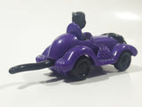 1991 DC Comics Cat Woman in Purple Plastic Toy Car Vehicle McDonald's Happy Meal