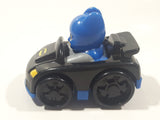 2011 Mattel Fisher Price Little People Batman in Batmobile Plastic Toy Car Vehicle