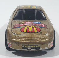 1998 Hot Wheels NASCAR 50th Anniversary #94 Bill Elliot 8/8 Gold Die Cast Toy Race Car Vehicle McDonald's Happy Meal