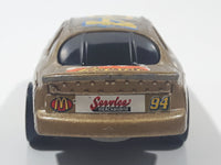 1998 Hot Wheels NASCAR 50th Anniversary #94 Bill Elliot 8/8 Gold Die Cast Toy Race Car Vehicle McDonald's Happy Meal