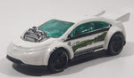 2016 Hot Wheels HW Green Speed Super Volt White Die Cast Toy Car Vehicle