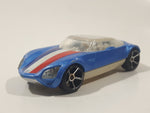 2009 Hot Wheels Avant Garde Metalflake Light Blue Die Cast Toy Car Vehicle