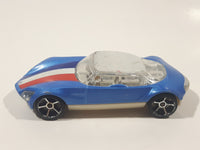 2009 Hot Wheels Avant Garde Metalflake Light Blue Die Cast Toy Car Vehicle