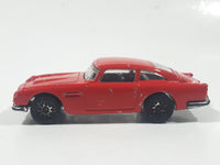 2016 Hot Wheels Then And Now Aston Martin 1963 DB5 Red Die Cast Toy Car Vehicle