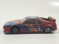 1988 Matchbox BMW M1 Red Die Cast Toy Rally Racing Car Vehicle