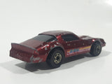 Vintage 1984 Hot Wheels Chevrolet Camaro Z28 Metallic Red Die Cast Toy Muscle Car Vehicle