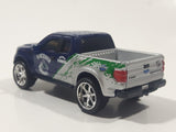 2010 Maisto Top Dog NHL Ice Hockey Vancouver Canucks Ford F-150 Raptor Truck Dark Blue and Silver Grey Die Cast Toy Car Vehicle