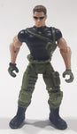 Chap Mei S1 Sentinel 1 Army Military Soldier 4" Tall Toy Action Figure - Black Shirt