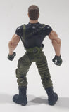 Chap Mei S1 Sentinel 1 Army Military Soldier 4" Tall Toy Action Figure - Black Shirt