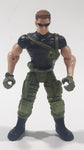 Chap Mei S1 Sentinel 1 Army Military Soldier 4" Tall Toy Action Figure - Black Shirt