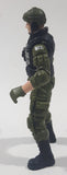 Chap Mei S1 Sentinel 1 Army Military Soldier 4" Tall Toy Action Figure - Black Vest