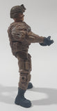 Chap Mei S1 Sentinel 1 Army Military Soldier 4" Tall Toy Action Figure - Brown Camo