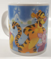 Disney Winnie The Pooh Character Eeyore Tigger Piglet Winnie 3 3/4" Tall Ceramic Coffee Mug Cup