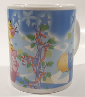 Disney Winnie The Pooh Character Eeyore Tigger Piglet Winnie 3 3/4" Tall Ceramic Coffee Mug Cup