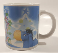 Disney Winnie The Pooh Character Eeyore Tigger Piglet Winnie 3 3/4" Tall Ceramic Coffee Mug Cup