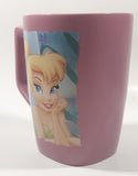 Disney Store Disney Fairies Tinkerbell Pink Large 5 1/4" Tall Ceramic Coffee Mug Cup