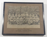 Vintage July 1919 Royal Grammar School, Guildford Officers' Training Corps. Head Master, Officers and N.C.O's 11 1/4" x 14" Black and White Framed Military Photograph