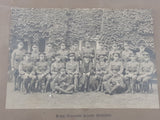 Vintage July 1919 Royal Grammar School, Guildford Officers' Training Corps. Head Master, Officers and N.C.O's 11 1/4" x 14" Black and White Framed Military Photograph