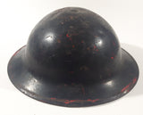 Vintage WWII British Military Brodie Helmet with Liner