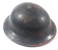 Vintage WWII British Military Brodie Helmet with Liner