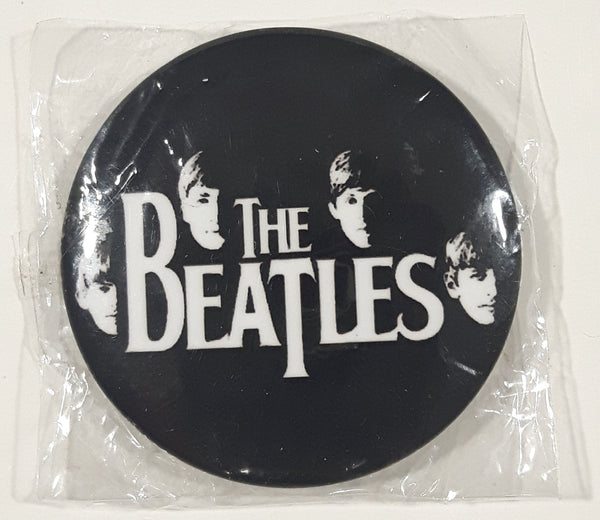 The Beatles 1 3/4" Round Circular Metal Pin New in Package