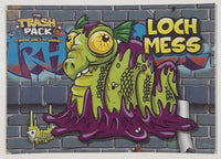 The Trash Pack The Gross Gang In Your Garbage! Loch Mess 2 1/2" x 3 1/2" Thin Rubber Trading Card Fridge Magnet