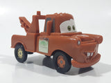 Disney Pixar Cars Tow Mater Brown Plastic Toy Car Vehicle